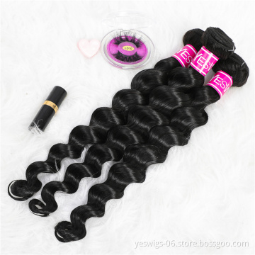 Yeswigs Wholesale Free Sample Virgin Cuticle Aligned 12a Grade brazilian Hair In China Loose Deep Wave Virgin Human Hair Vendors